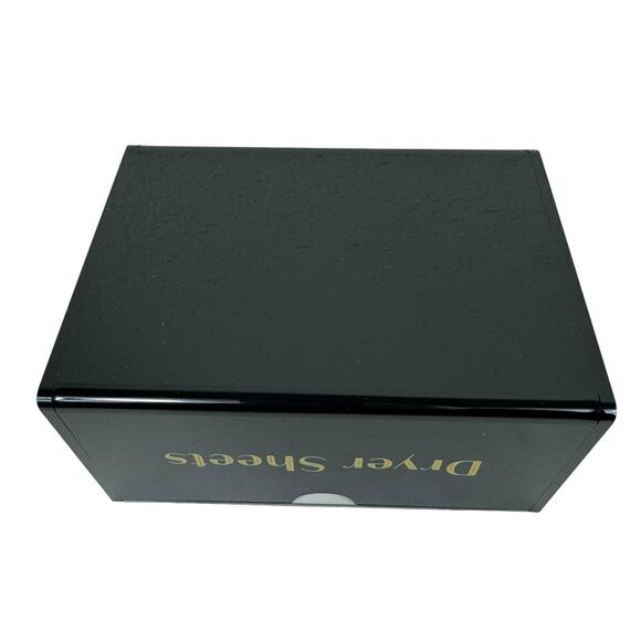 New In Box Black Dryer Sheets Plastic Flip Lid Holder - Picture 3 of 5